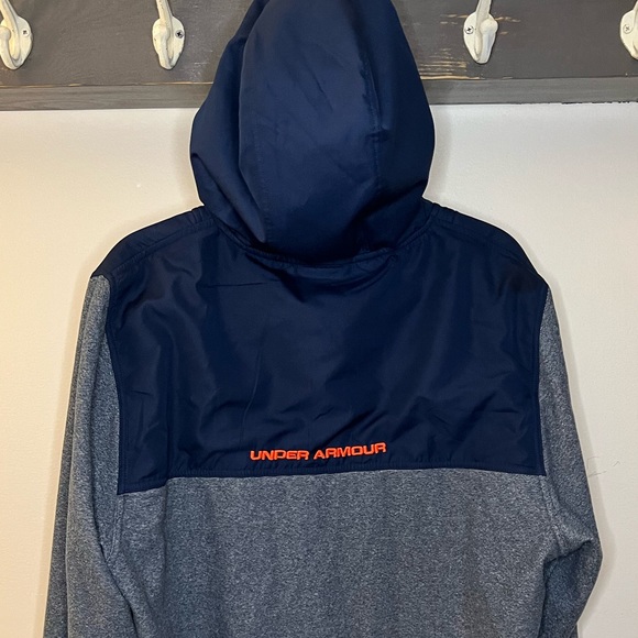 UNDER ARMOUR - MENS - COLD GEAR FULL ZIP JACKET W/ HOOD - Picture 4 of 5